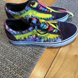 Vans Tye dye shoes